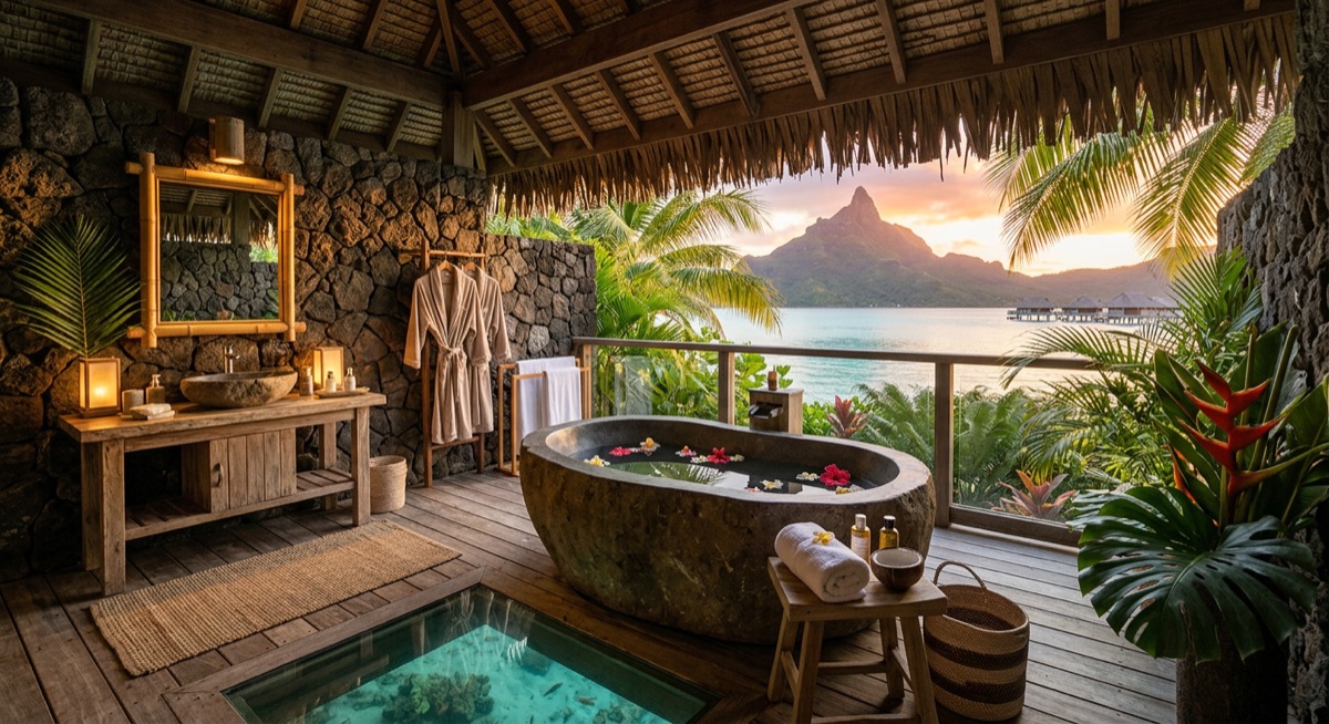 Fare Maeva — Suite premium vue Mont Otemanu