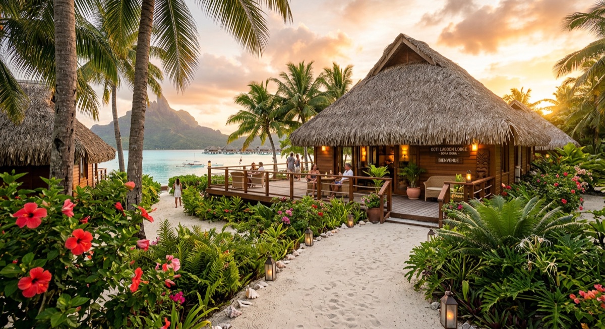 Vue exterieure du Povai Lodge